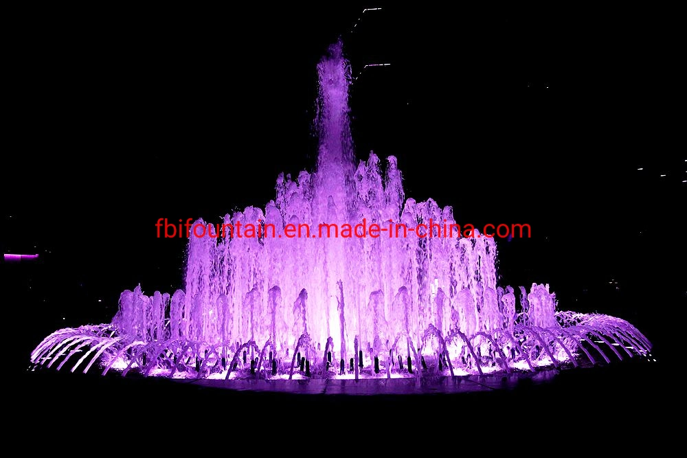 Easy Installation Portable Round Small Music Dancing Fountains