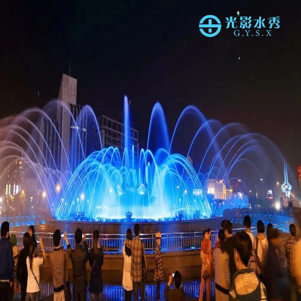 Chinese Best Quality DMX LED Light Music Dancing Modern Sculpture Fountain