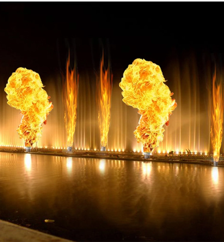 New Popular Outdoor Sea Landscape Music Dancing Water Fire Fountain