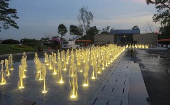 Malaysia Project Outdoor Programmierbare Kinder spielen Tanzen Trockenboden Deck Wasserbrunnen Interaktiv